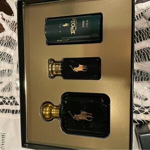 Ralph Lauren Polo Deep Green and Gold Set